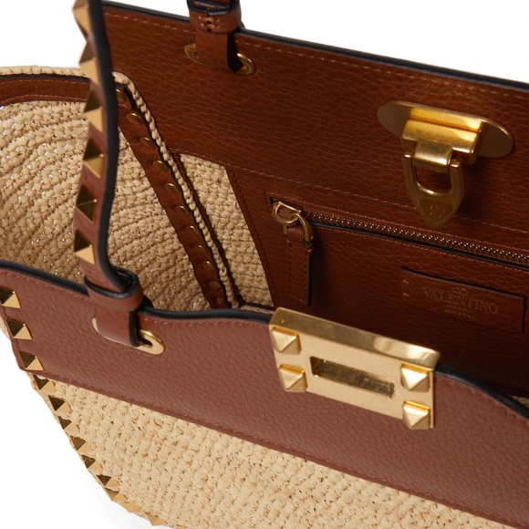 Valentino raffia tote - Picture 3 of 13
